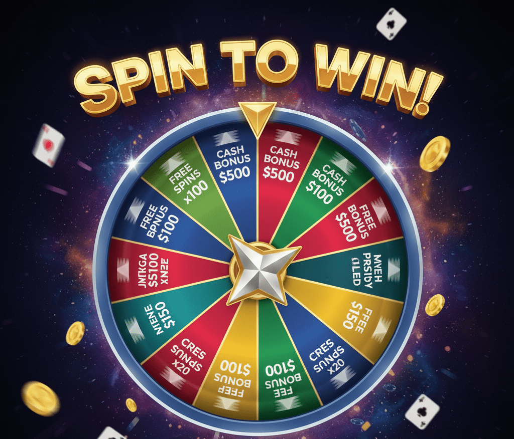 Spin to Win Bonus Wheel at Lavish Luck Casino